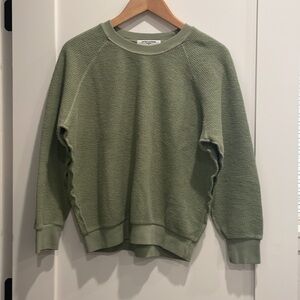 perfectwhitetee Olive Green Sweatshirt